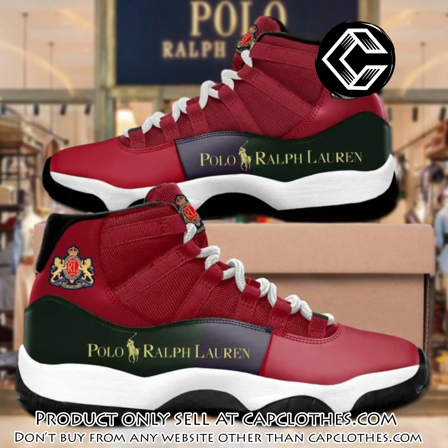 Ralph lauren red black air jordan 11 sneakers sport shoes for men women cc4014361
